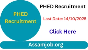 PHED Recruitment