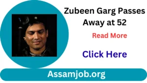 Zubeen Garg Passes Away at 52