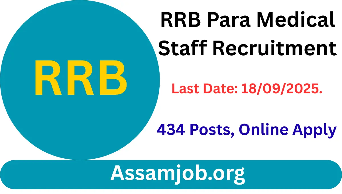 RRB Para Medical Staff Recruitment