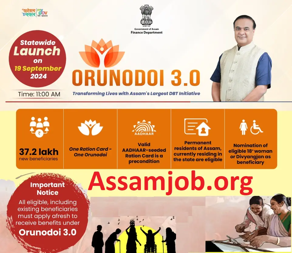 Assam Orunodoi Scheme 3.0
